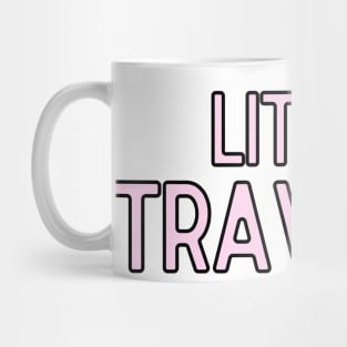 Little Traveler - Pink Travel Design Mug